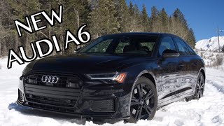 2019 Audi A6 Review Stunning Tech from Audis Flagships [upl. by Basilius]