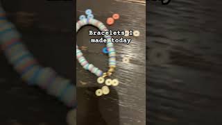 Bracelets I made todaylike subscribe bracelt starfish coralreef [upl. by Eustacia255]