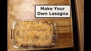 How To Make Lasagna  The Easy Texas Way [upl. by Sella]