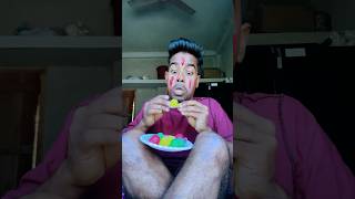 ASMR AMERICAS ORIGINAL DUBBLE BUBBLE GUM 3 FRUIT FLAVORS AND EATING SOUNDS 🍮😋asmr shorts [upl. by Loggia]