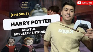 Harry Potter And The Sorcerers Stone Episode 3 TROOLL In The Dungeon [upl. by Cohette]