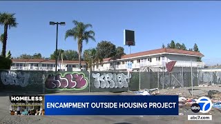 It was supposed to be new homeless housing in the San Fernando Valley Why is it empty [upl. by Maxima563]