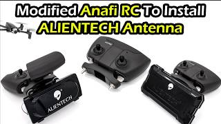 ANAFI RC signal expansion to install ALIENTECH antenna amp Signal booster [upl. by Ailis461]