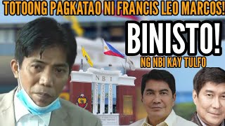 FRANCIS LEO MARCOS BINISTO NG NBI KAY TULFO flm francisleomarcos marcos [upl. by Aissat]