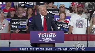 CAMPAIGN RALLY President Trump in Warren MI [upl. by Gabrila629]