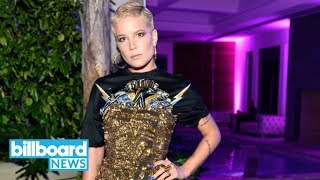 Halsey Releases Bad at Love Music Video  Billboard News [upl. by Athalie]