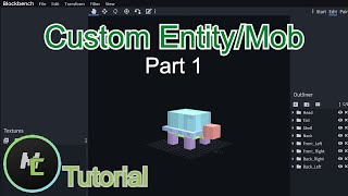 Mcreator Tutorial Custom EntityMob Part 1 [upl. by Rooke]