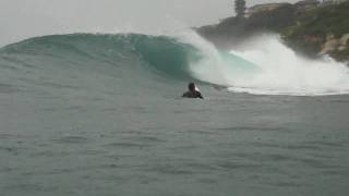 Surfing Dee Why point from the water [upl. by Irby]