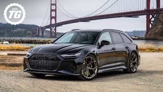 NEW 630bhp Audi RS6 Performance Meets America’s ULTIMATE Wagons  Top Gear [upl. by Eelsha]