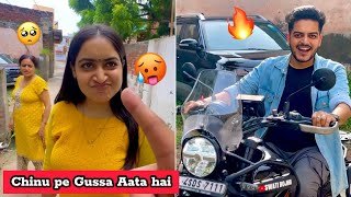 Swati ki Super Bike Chala di 😎🔥 Chinu pe gussa kyu aata hai  🥵🥺 [upl. by Eikcuhc74]