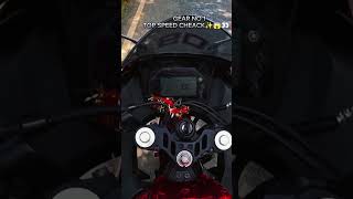 YAMAHA R15 V4 BIKE KI GEAR NO 1 KI TOP SPEED CHEACK😱👀🏍️ [upl. by Eiramannod]