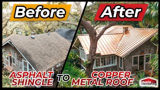 Copper Roof Installation [upl. by Sitto283]