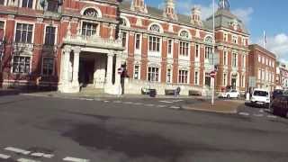 Driving along Eastbourne seafront [upl. by Onaireves]