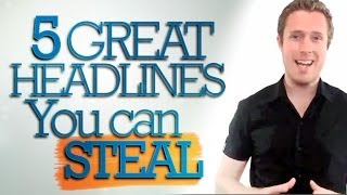 JesseForrest How To Write Headlines  5 GREAT Headlines You Can Steal [upl. by Navar34]