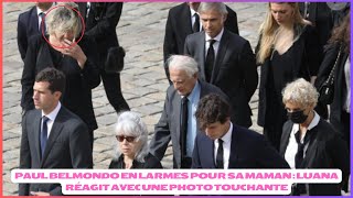 Paul Belmondo en larmes pour sa maman  Luana réagit avec une photo touchante [upl. by Greeson]