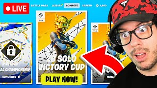 Fortnite SOLO CASH CUP and HACKER HUNTER Season 4 [upl. by Oile766]