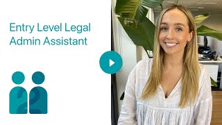 Entry Level Legal Admin Assistant [upl. by Ula]