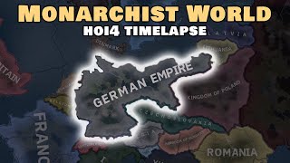 What if Monarchism Returned To Europe  HOI4 Timelapse [upl. by Boice369]