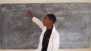 PREPARATION OF SULPHURIC ACID [upl. by Kiraa]