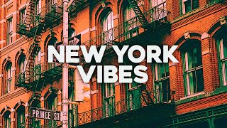 New York Vibes  Cafe Ambience Manhattan Lounge [upl. by Nisior]