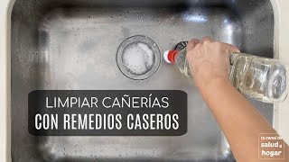 Limpiar cañerías con bicarbonato y vinagre  Remedios caseros [upl. by Sivat]