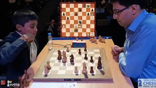 The very first game between Vishy Anand and Praggnanandhaa  Commentary by Sagar Shah [upl. by Mulcahy364]