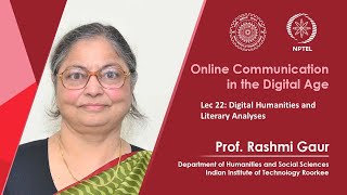 Lecture 22 Digital Humanities and Literary Analyses [upl. by Blus347]