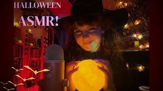 ASMR Halloween Potion Making 🧪 whisper rambles fizzing tingles  scratching [upl. by Nottirb870]