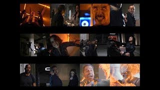 Gran PeleaGhost Rider elimina a Eli Morrow  Quake Coulson May AIDA  AGENTES DE SHIELD 4X08 [upl. by Oleusnoc]