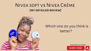 My review on Nivea Soft and Nivea Crème nivea niveacreme niveasoft productreview [upl. by Niletac]