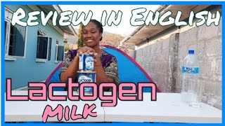 LACTOGEN BABY MILK PRODUCT REVIEW ENGLISH [upl. by Timmons]