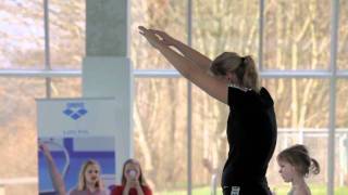 Arena presents Swimming Clinic with Lotte Friis [upl. by Oivlis]