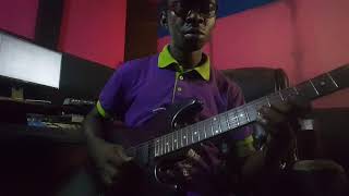 Louange gospel congolaise Bonganga na Nzambe  Nana Lukezo guitar Cover by Joses Motto [upl. by Nivanod]