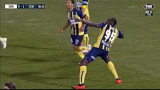 Video Usain Bolt doppietta in amichevole [upl. by Akeihsat687]