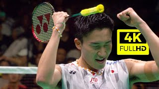 4K50FPS  MS  Kento Momota vs Chen Long  2018 Badminton Asia Championships Final  Highlights [upl. by Memberg]