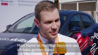 Debrunner Acifer Trophy 2022 Landwirt Matthias Baumann ist bester Schweizer Berufsmeister [upl. by Uzzial]