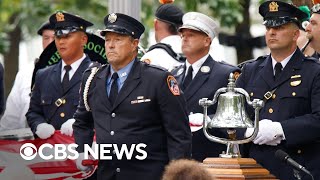 Vice President Harris other officials attend 911 memorial service in New York  full video [upl. by Pendleton853]