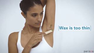 Parissa HotHard Wax  Product tutorial [upl. by Adnik]