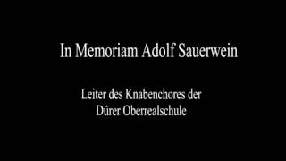 In Memoriam Adolf Sauerwein [upl. by Lafleur]