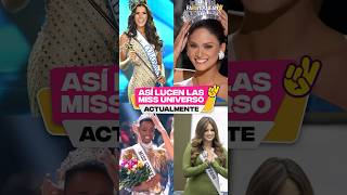 Así luce la miss universo actualmente [upl. by Stets]