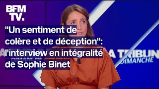 quotUn sentiment de colère et de déceptionquot linterview de Sophie Binet en intégralité [upl. by Ogaitnas13]