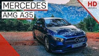 Mercedes AMG A35 4MATIC tecnologica e sportiva [upl. by Nosyla]