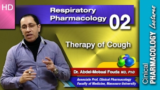 Respiratory Pharmacology Ar 02 Therapy of cough [upl. by Eyssej]