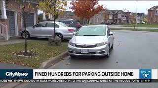 Ajax residents fed up with bylaw that bans parking outside their homes [upl. by Normy341]