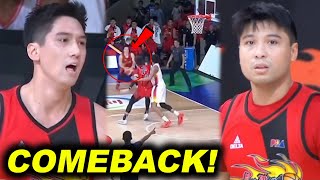 WHAT A COMEBACK TALO NA NANALO PA Marcio for the Win Grabe ang debut ni Juami at Cahilig sa SMB [upl. by Aivital]