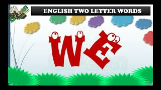 Two Letter words For Kids  Lear Two Letter Words For Kids  English Two Letters Words For Kids [upl. by Sue887]