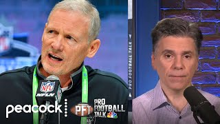 Las Vegas Raiders in ‘far better hands’ with Mike Mayock  Pro Football Talk  NBC Sports [upl. by Ayotan]