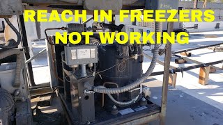 REACH IN FREEZER NOT WORKING [upl. by Mirella246]