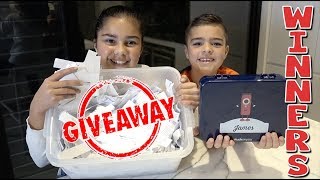 Bento Lunch Box Giveaway Winners Announced [upl. by Dnalyag]