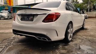 Mercedes Benz C300 W205 w ARMYTRIX Valvetronic Exhaust by CK Motorsport [upl. by Archangel]